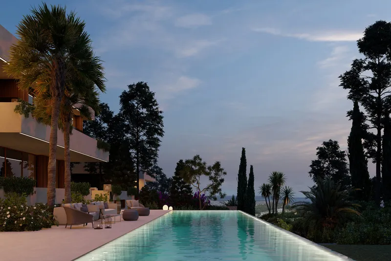 Plot in Son Vida - Illustration: exterior view of the project — photo 5