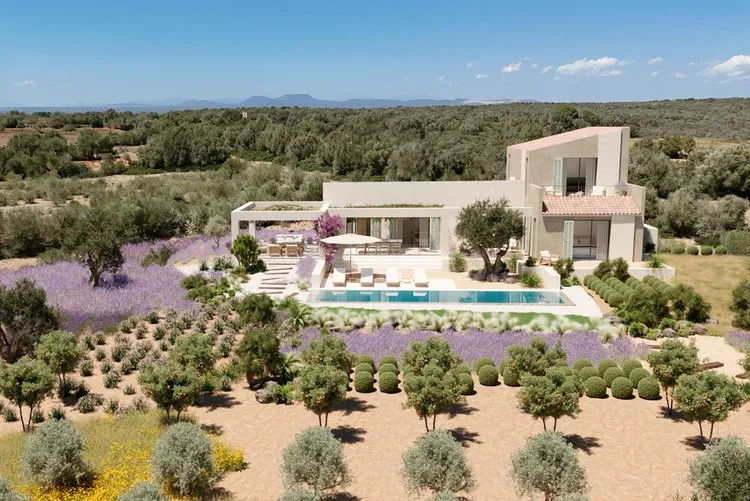 Ses Salines, modern new-build finca F02951 — photo 1