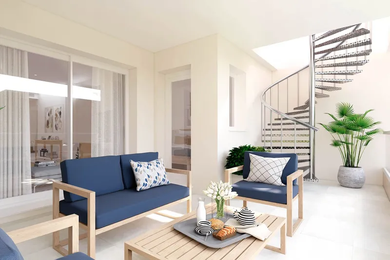 Penthouse in Cala Ratjada - Large loggia and private rooftop terrace — photo 1