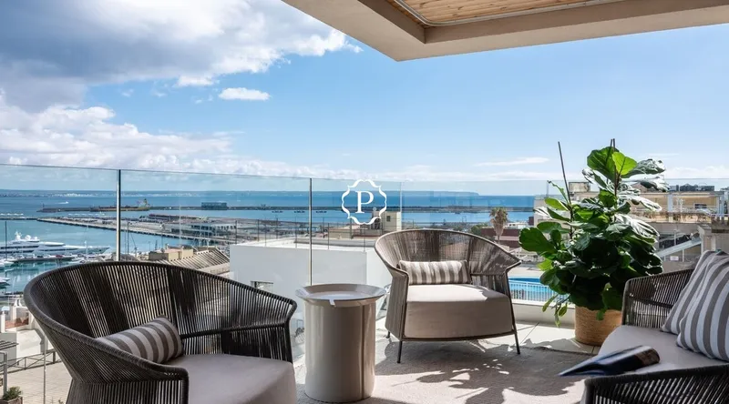 Apartment for sale in Bonanova, Palma with panoramic sea views — photo 1