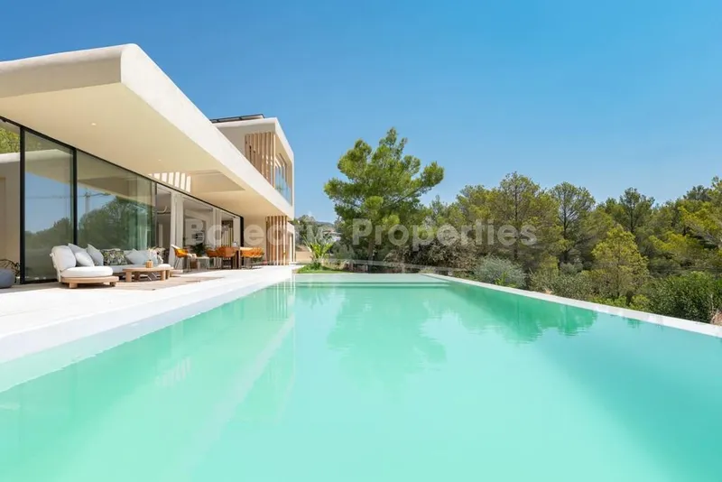New designer villa for sale in Sa Coma, Bunyola, Northwest Mallorca — photo 2