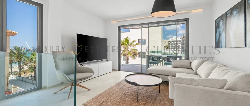 Duplex penthouse in Playa de Palma with pool and sea views — photo 3
