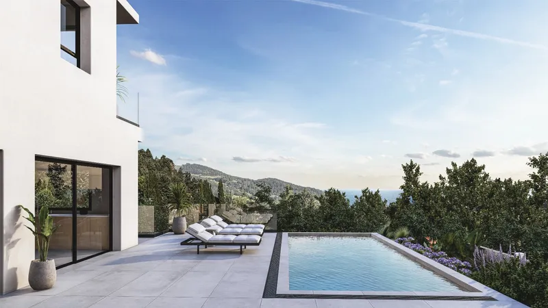 Plot in Son Servera - Project for a modern villa with pool — photo 2