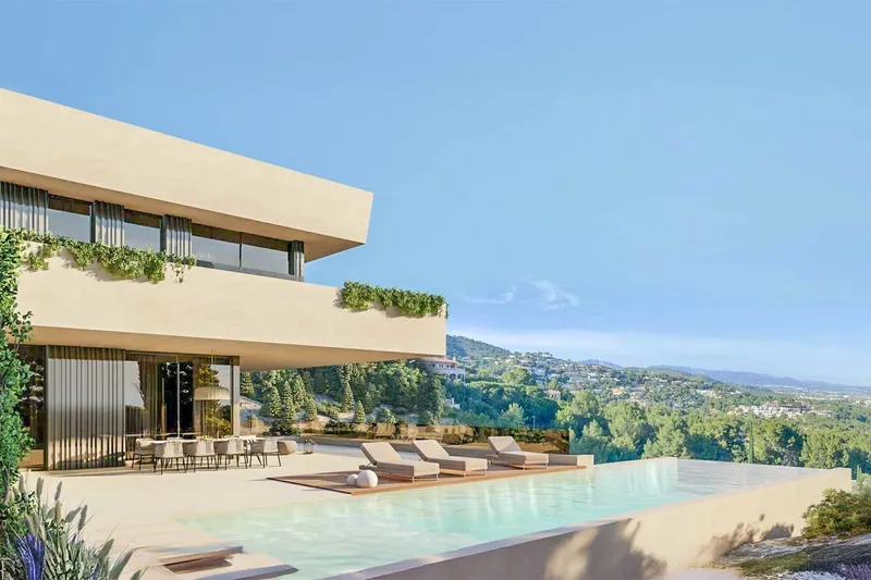 Exclusive building plot with sea views and submitted project for luxury villa in Son Vida — photo 2
