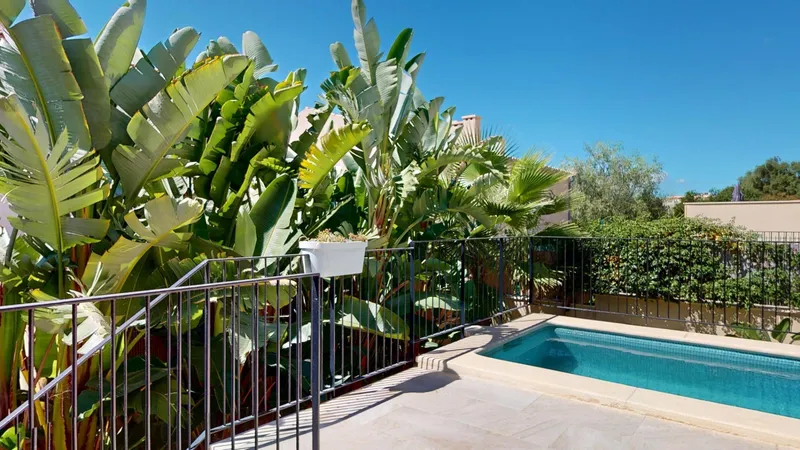 New semi-detached chalet with 4 bedrooms on two floors with private pool in Sa Cabaneta — photo 2