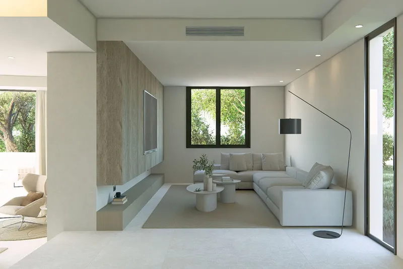 Villa in Santa Ponsa - Night view of the villa — photo 9