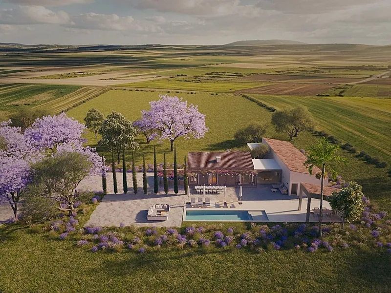 Newly built finca in Montuïri - with pool, summer kitchen and wide views over the plain — photo 2