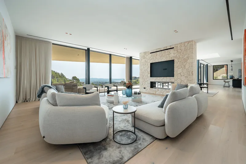Villa with pool and panoramic views in Son Vida — photo 5