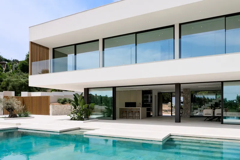 New build luxury family house with sea views on a flat plot in Bunyola - Marcel Remus Real Estate — photo 2