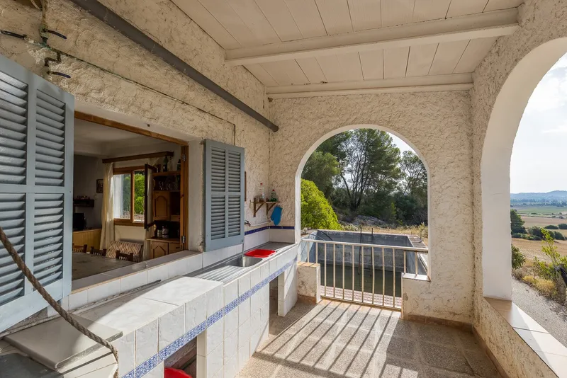 Rustic finca with panoramic views in Algaida, ideal for growing vines and olive trees. — photo 9