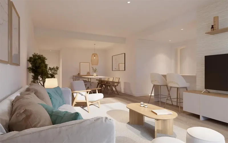 From AEDAS Homes we offer you an exclusive residential complex of 67 homes with 2, 3 and 4 bedrooms, including ground floors — photo 7