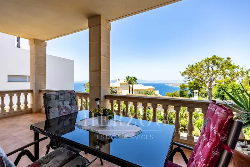 Detached house with fantastic sea views over the bay of Palma in Badia Blava — photo 3
