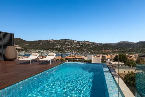 Puerto Andratx, elegant newly built villa with views of Port d'Andratx harbor — photo 3