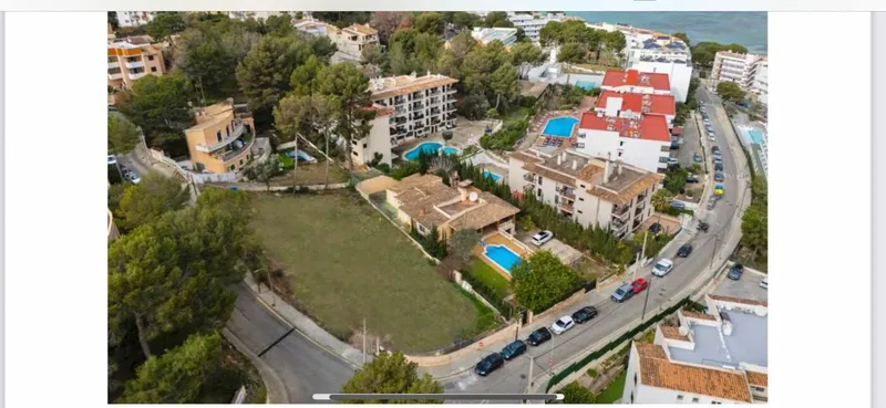 Building plot with licence and project for villa in a central location in Santa Ponsa — photo 2