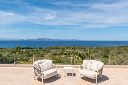 Colonia de San Pedro, villa with sea views, pool and holiday rental license in the Colonia Sant Pere nature reserve — photo 5