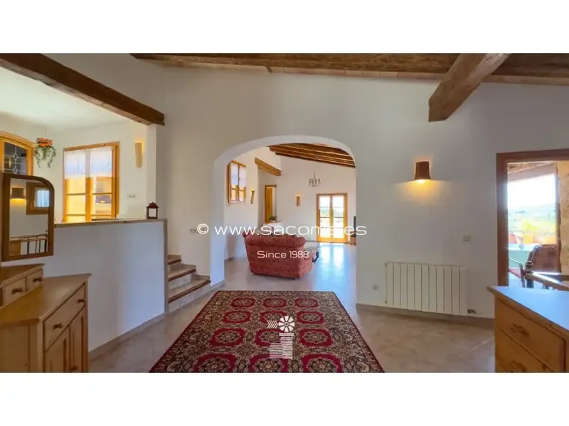 Fabulous stone finca with pool and panoramic sea and mountain views, located in an exclusive and quiet area with south orientation — photo 12
