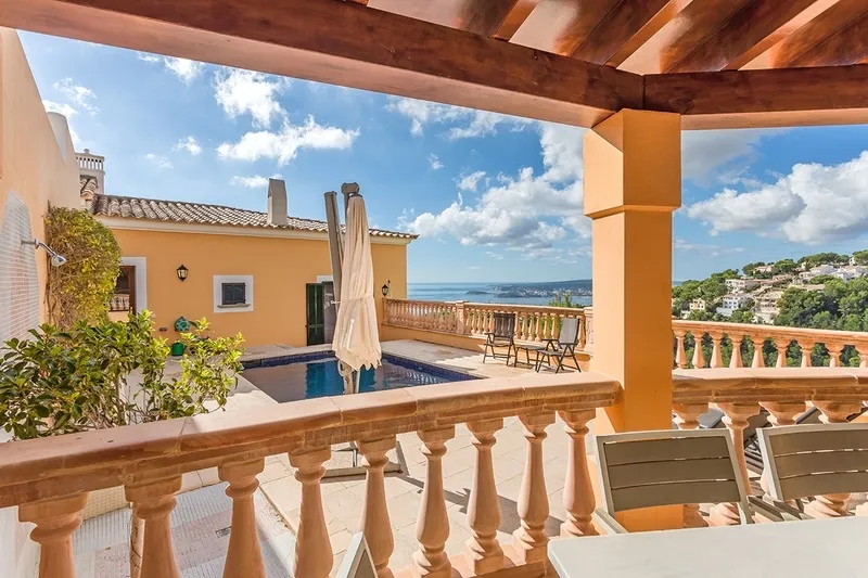 Great sea view villa for sale in Costa den Blanes — photo 11
