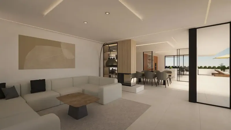 This newly built villa in Sa Font Seca impresses with its luxurious equipment and fantastic panoramic views of the bay of Palma — photo 2