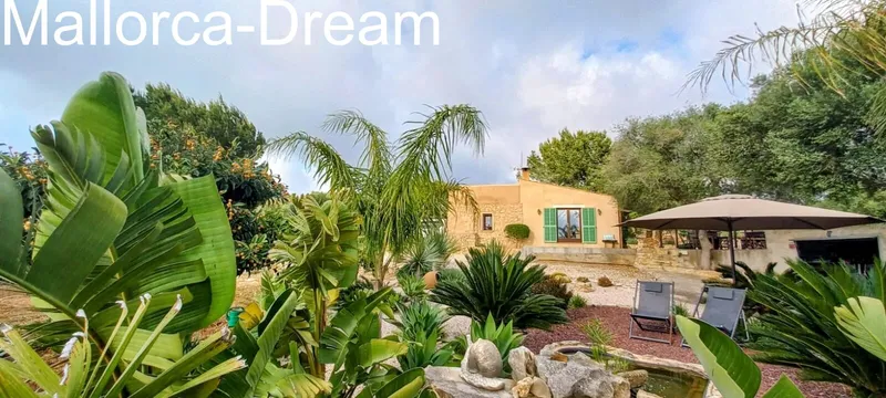 Manacor Son Macià: A dream finca with a pool and panoramic views on a beautiful plot — photo 1