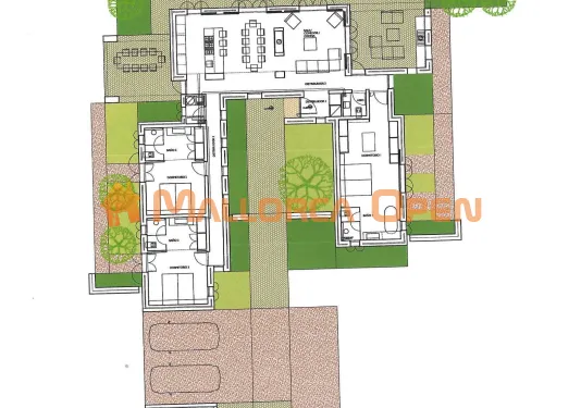 Plot with project and license in Manacor — photo 5