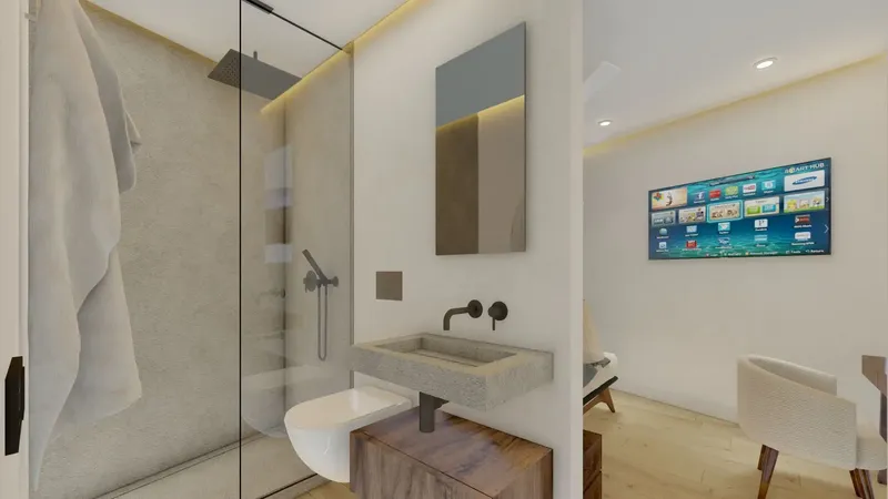 The images correspond to renders of the project — photo 11