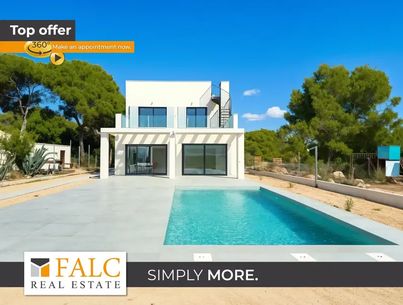 Exclusive villa for sale in Cala Pi, impressive for its modern design, high-quality furniture and quiet location in Torrent — photo 1