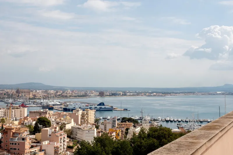 Panoramic sea and bay views penthouse in Bonanova — photo 3