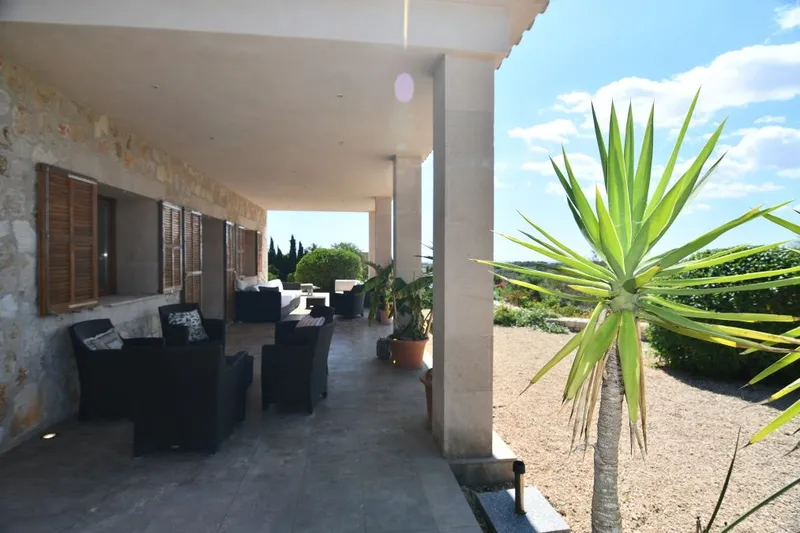 Luxurious and sunny country house with panoramic views to the sea in S'Espinagar, Manacor — photo 4