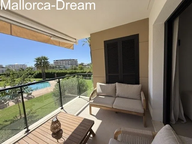 Sa Coma: Stylish Apartment with Communal Pool in Sa Coma — photo 8