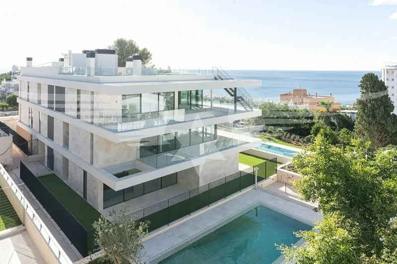 Cala Mayor I Sea view penthouse with 4 bedrooms — photo 12