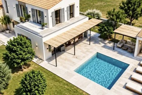 Buildable plot located in a quiet area, with a fantastic project, on the outskirts of Campos — photo 3