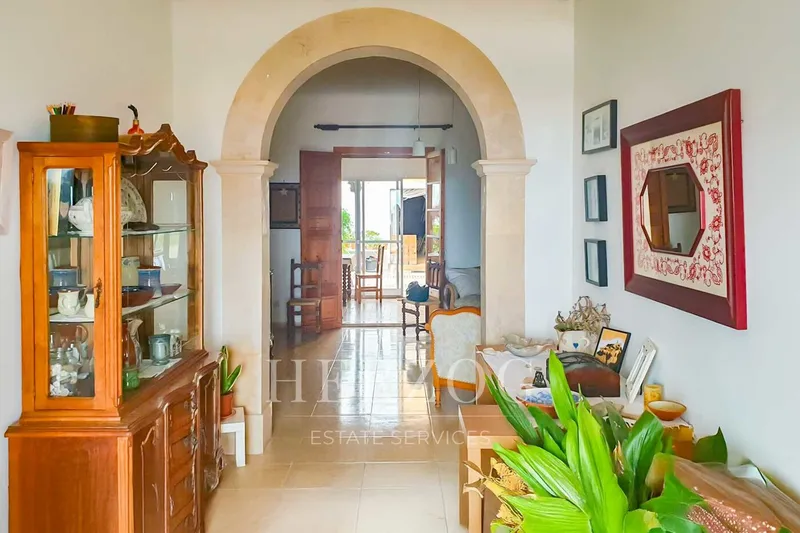 Townhouse in first sea line with sea view and expansion potential in Sa Rápita — photo 5