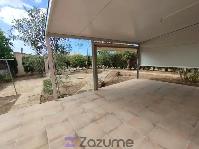 Zazume brings you this spectacular detached exterior house with private garden, terrace, sea views and air conditioning in Ses Salines — photo 7