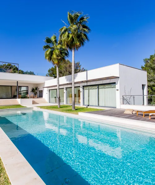 Unique villa with lots of privacy and views of the bay of Palma in Son Vida — photo 2