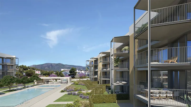 New modern apartment with garden near the beach in Palmanova — photo 5