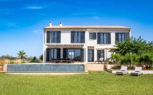 Stunning newly built finca in Campos on a large lot with an olive grove — photo 1