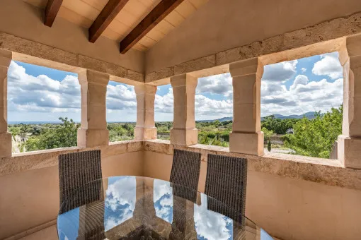 Cales de Mallorca, stately and luxurious country finca with breathtaking sea views and holiday rental license in S'Espinagar — photo 12