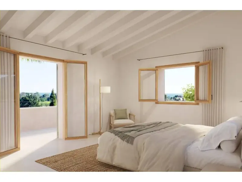 Do you want a finca near the golf course with sea views? This is your opportunity, this finca under construction on a plot of about 21,000 — photo 9