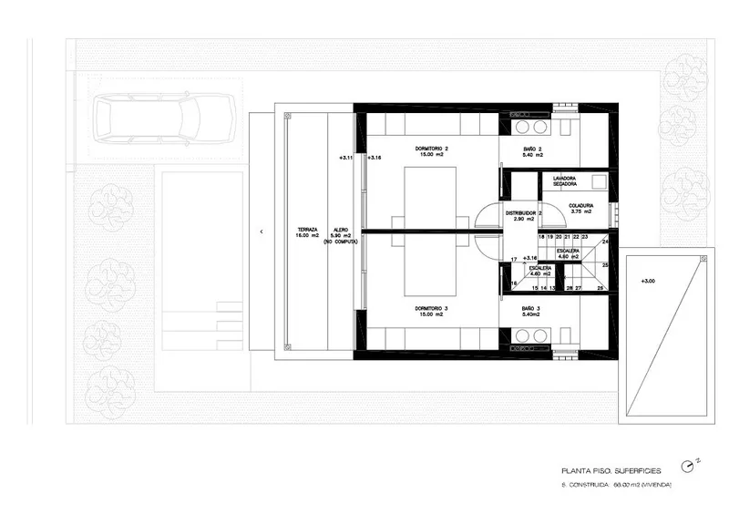 Elegant new-build chalet with pool in a green area, Sa Ràpita — photo 8