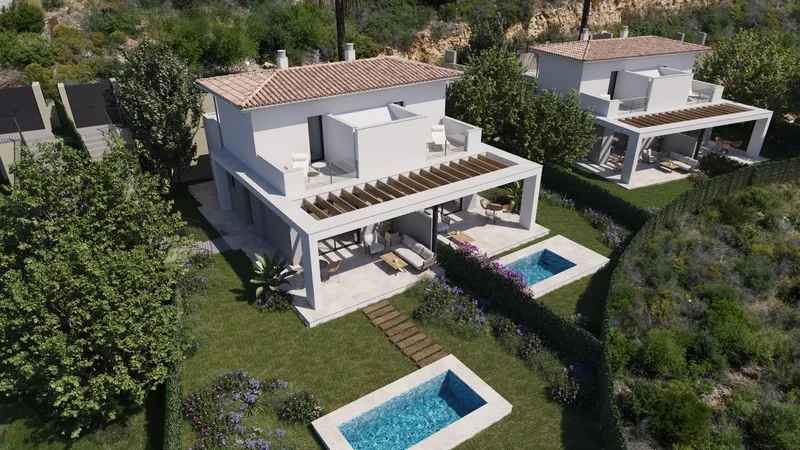 Project! Residential complex with 158 semi-detached houses and detached villas in Cala Anguila — photo 5