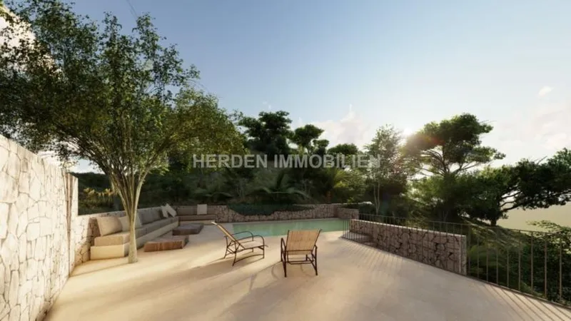 Exclusive Plot of Land with Villa Project in Cas Catala — photo 8