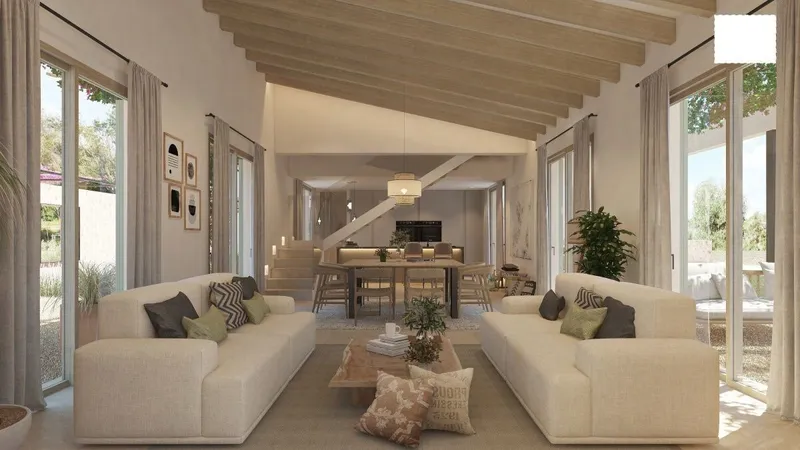 Charming newly built country house a few minutes from Cala Brafi — photo 1