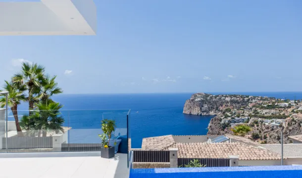 Spectacular modern design villa ready to move in in Cala Llamp, Puerto Andratx — photo 4