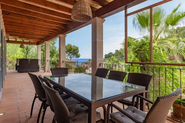 Incredible sea view villa with spa for sale in Cala Deia, Mallorca — photo 5