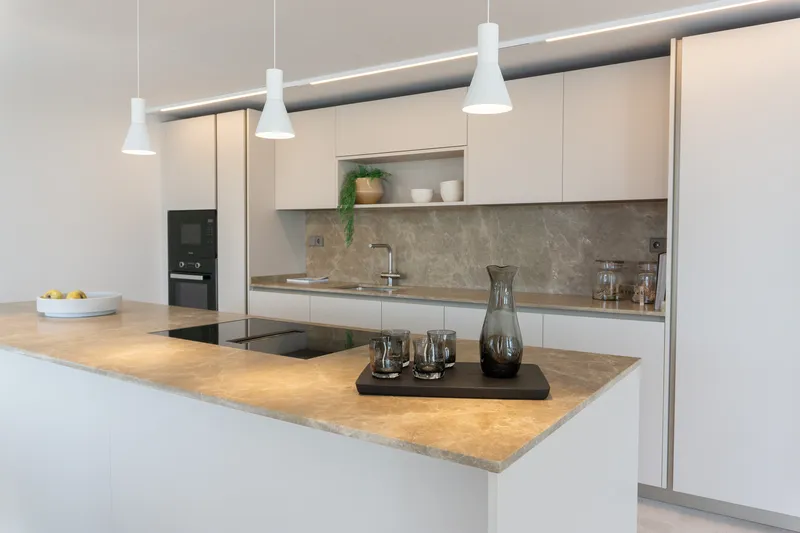 Designer apartment in Cala Mayor with private pool, partial sea views & close to the beach — photo 6