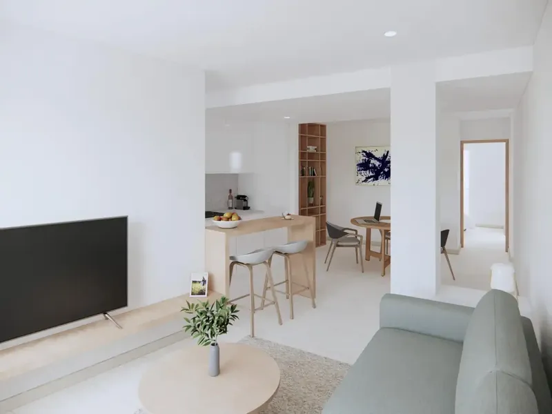 Design Apartment with Private Terrace of 62 m2 – Full Renovation — photo 1