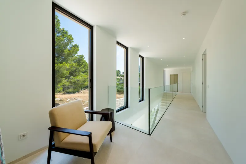 Exquisite luxury finca for sale in Sa Coma – Bunyola, with views of the sea and the Tramuntana Mountains — photo 12
