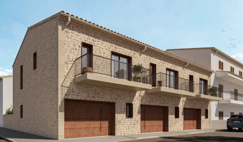 Nice townhouse with private pool and parking space in Alaró — photo 1