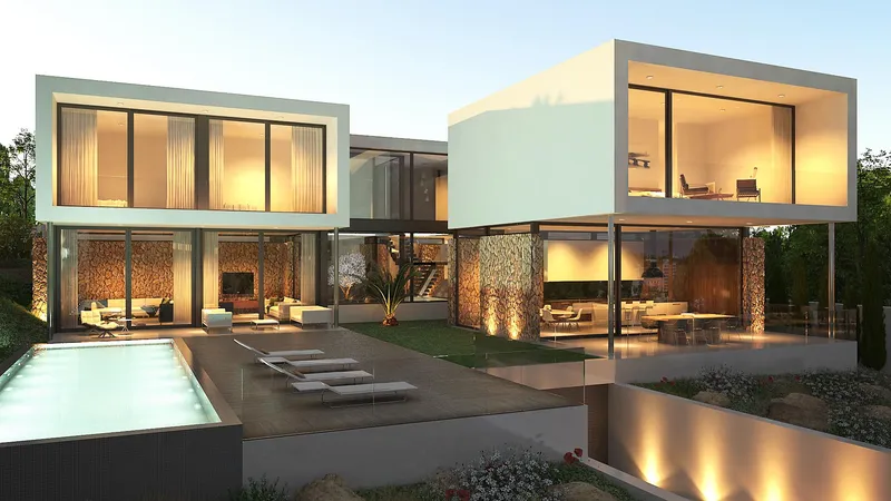 Project of luxury villa in Sol de Mallorca — photo 3