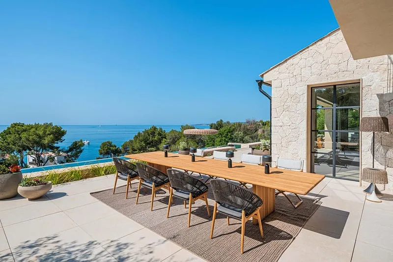 New built Mediterranean villa with panoramic sea views in Old Bendinat — photo 8
